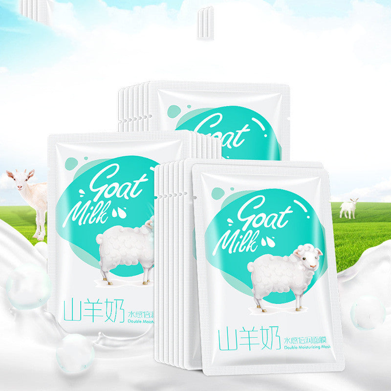 Goat Milk Facial Mask Skin Care Moisturizing Skin Moisturizing Hyaluronic Acid